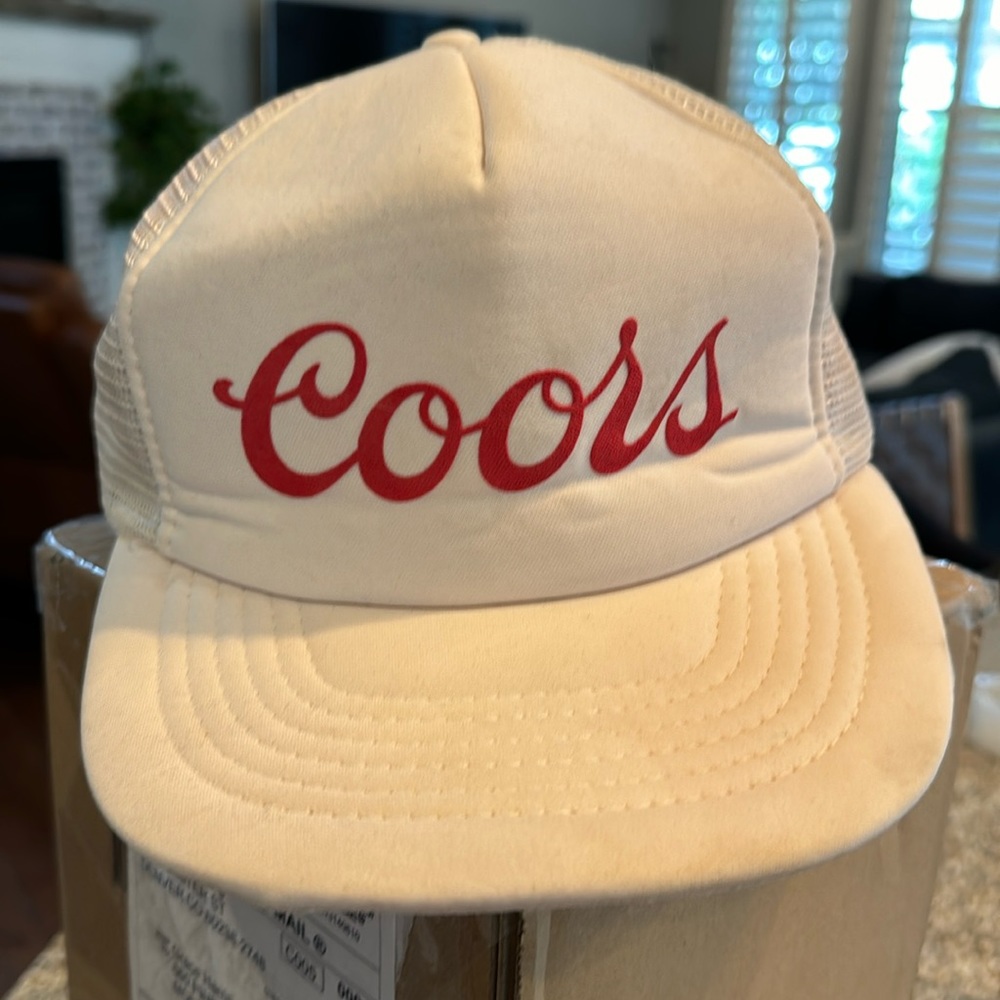 Vintage coors hat